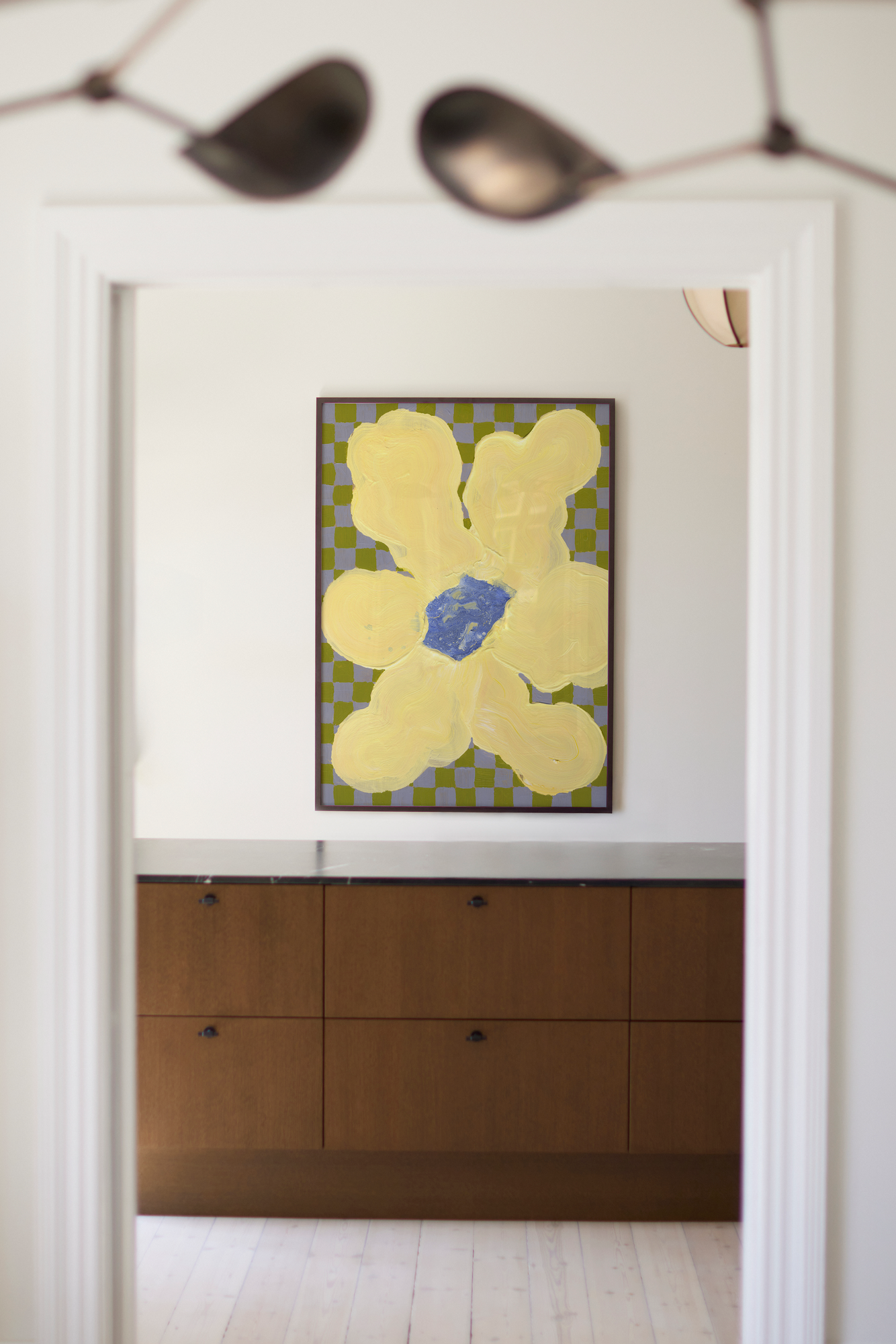 Flowers with Checks 04