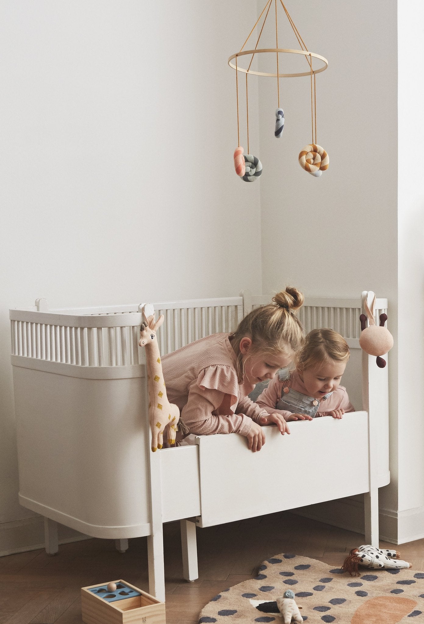 OYOY Living Design - OYOY MINI Baby Rattle - Rabbit Soft Toys 401 Nude