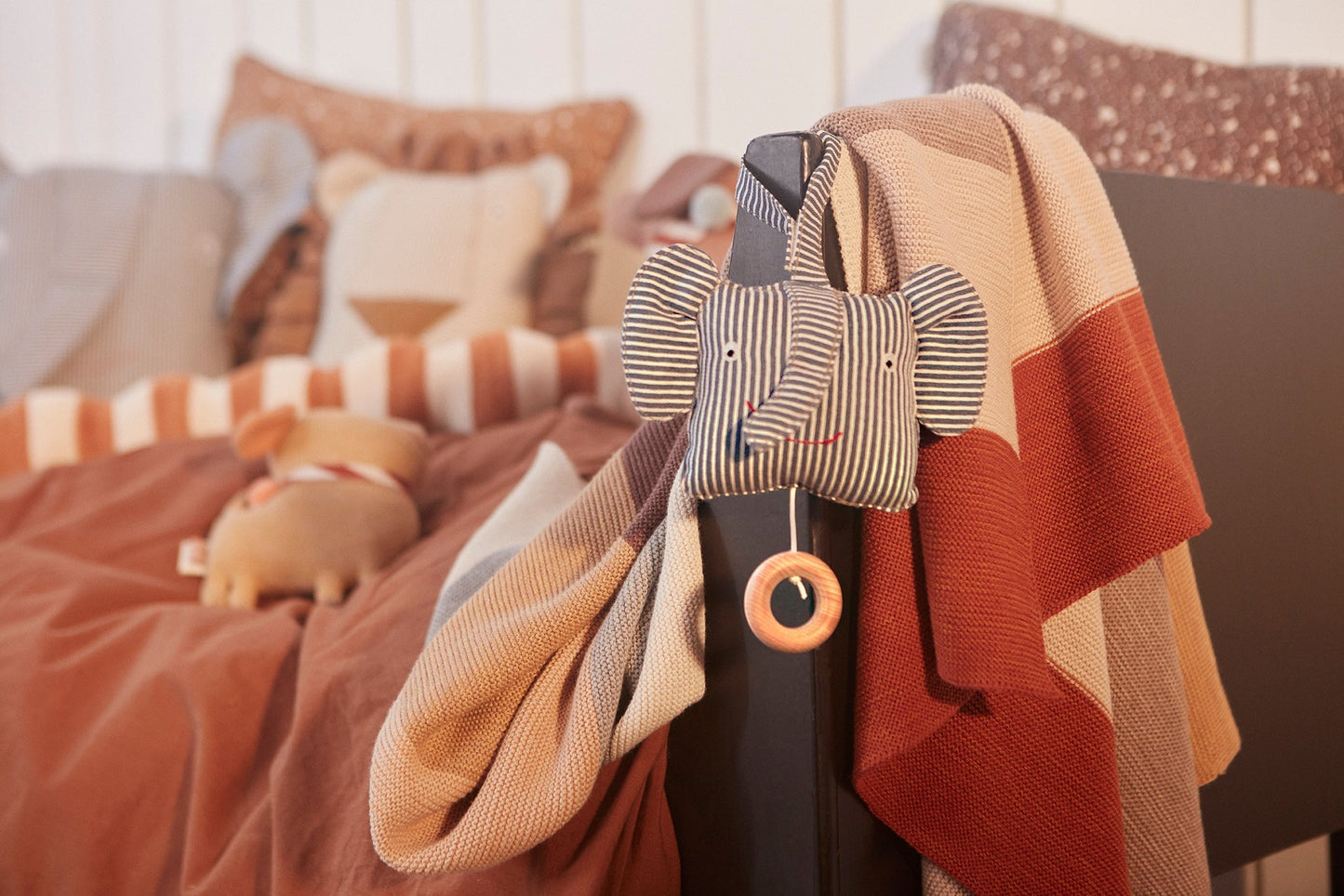 OYOY MINI Blanket Iris Mini Plaid 908 Multi