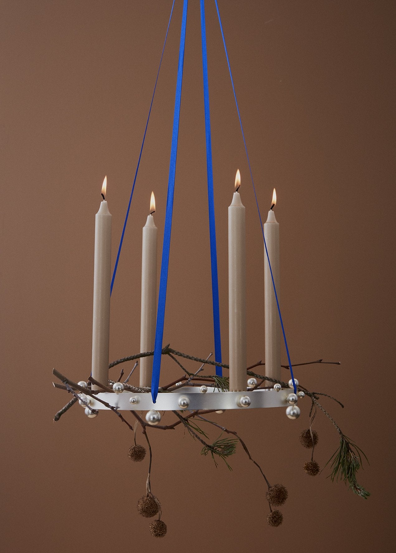 OYOY Living Design - OYOY LIVING Candleholder Pearl Advent Candleholder 905 Silver
