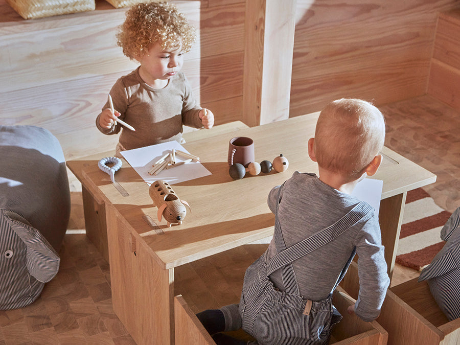 OYOY MINI Eddie Dog Pencil Holder Accessories - Kids 901 Nature