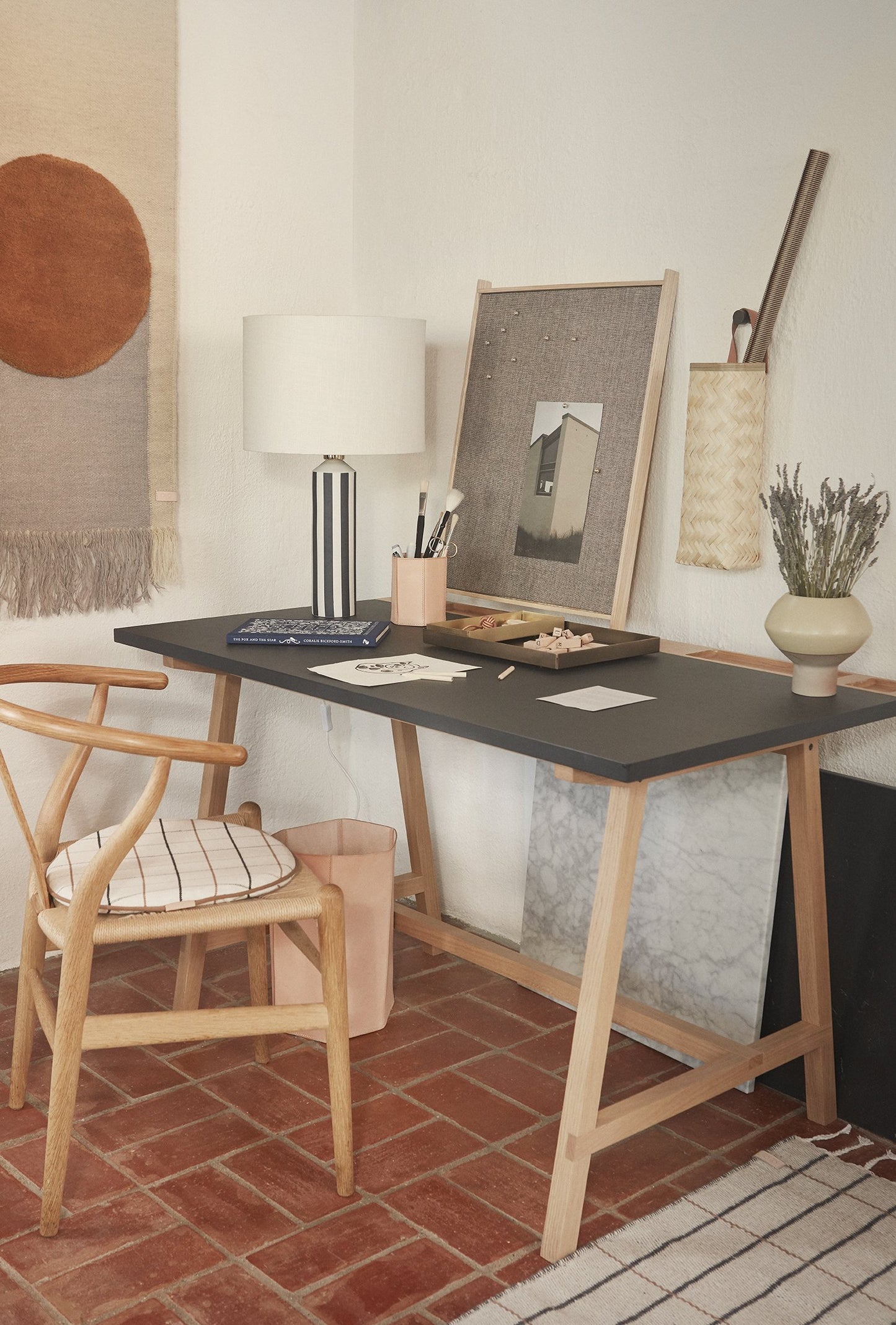 OYOY Living Design - OYOY LIVING Grid Seat Cushion Cushion 102 Offwhite