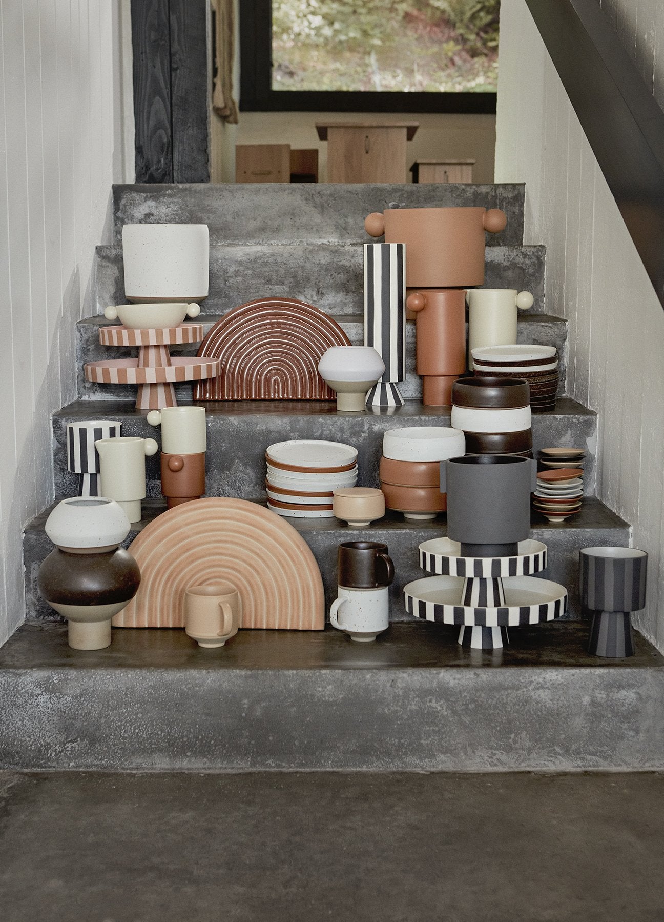 OYOY LIVING Inka Kana Pot - Large Vase 302 Camel