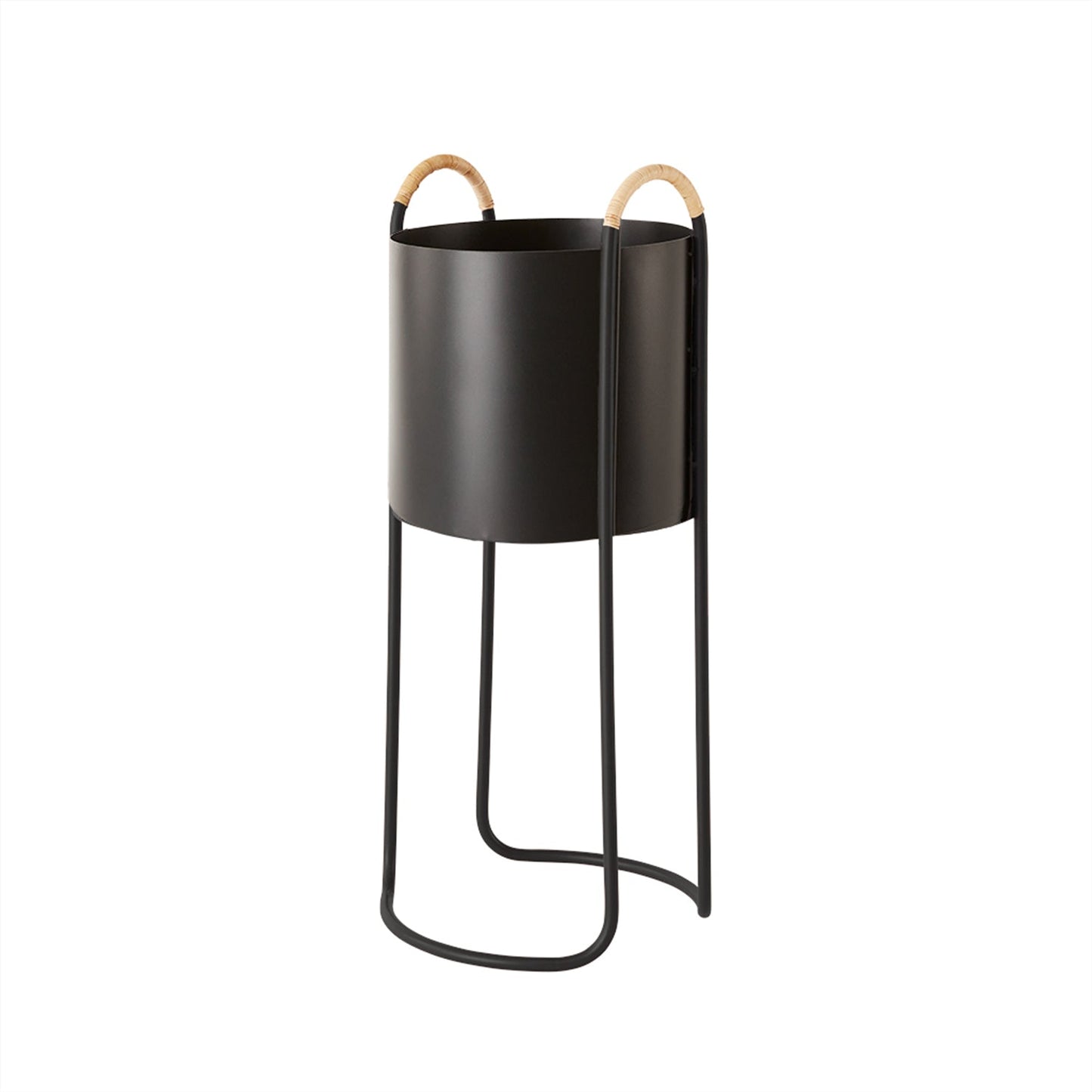 OYOY LIVING Maki Plant Box - High Flowerpot 206 Black