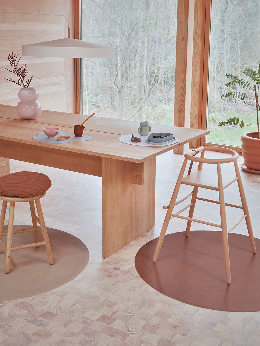 OYOY MINI Muda Chair Mat Rug 302 Camel