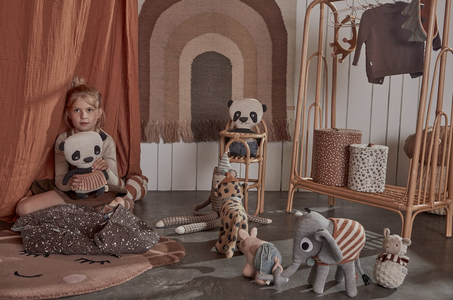 OYOY Living Design - OYOY MINI Pig Mini Hugo Soft Toys 402 Rose