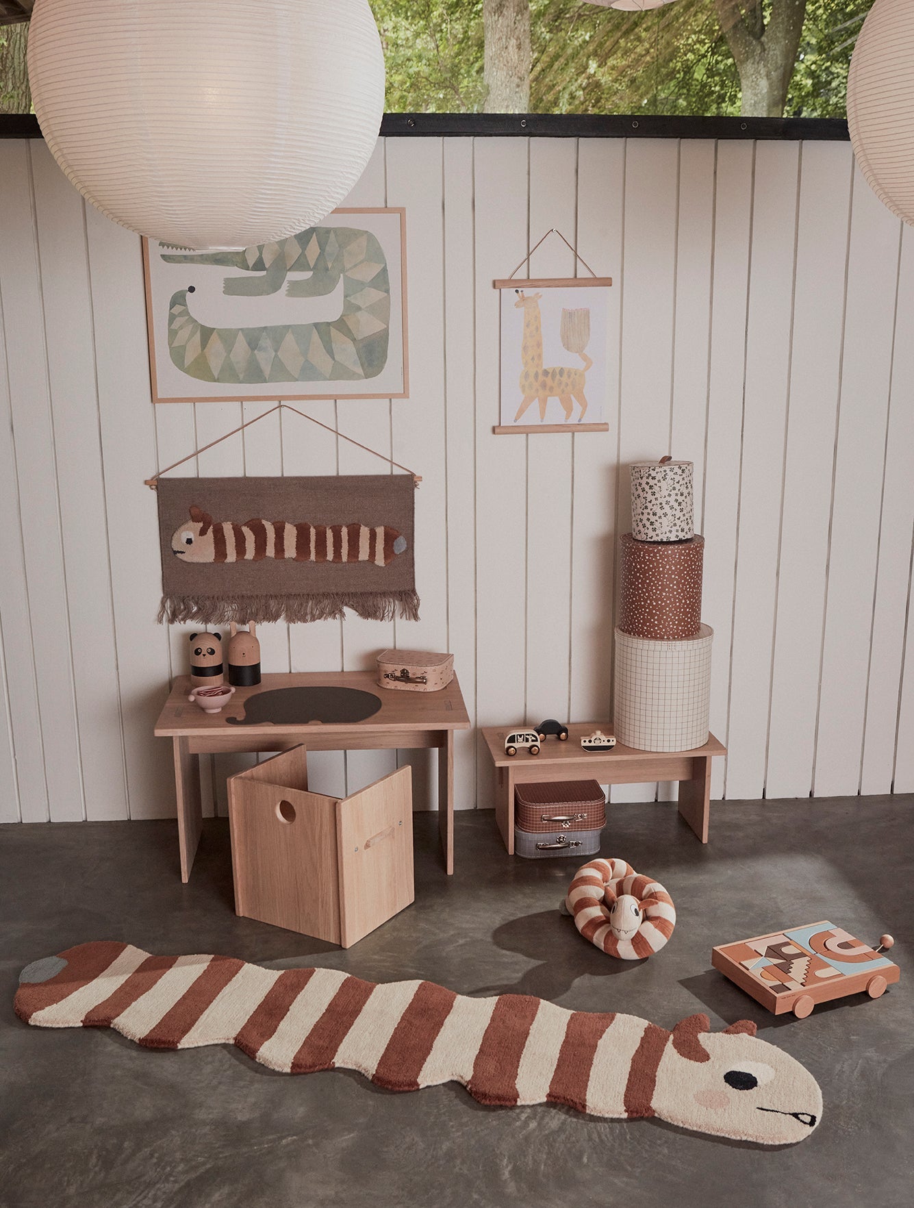 OYOY Living Design - OYOY MINI Placemat Henry Elefant Placemat 309 Choko