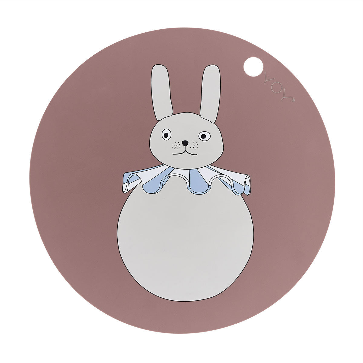 OYOY MINI Placemat Rabbit Pompom Placemat