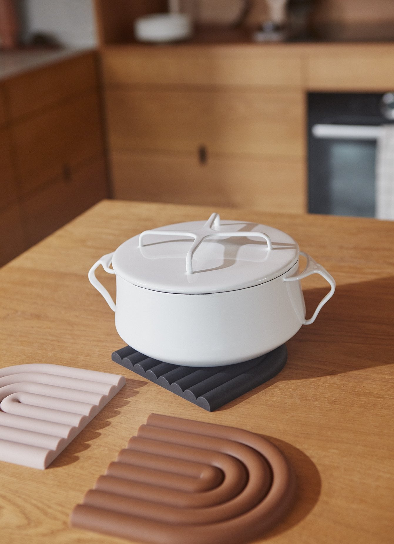 OYOY LIVING Rainbow Trivet Coaster 402 Rose