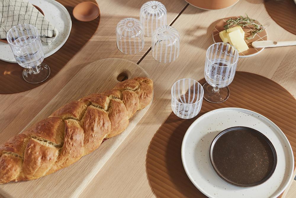 OYOY LIVING Ribbo Placemat - Pack of 2 Placemat 302 Camel