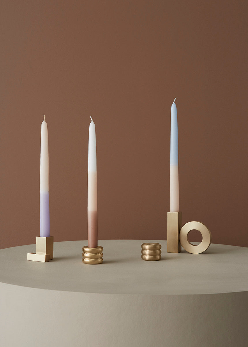 OYOY LIVING Savi Candleholder - Solid Brass Candleholder 904 Brass
