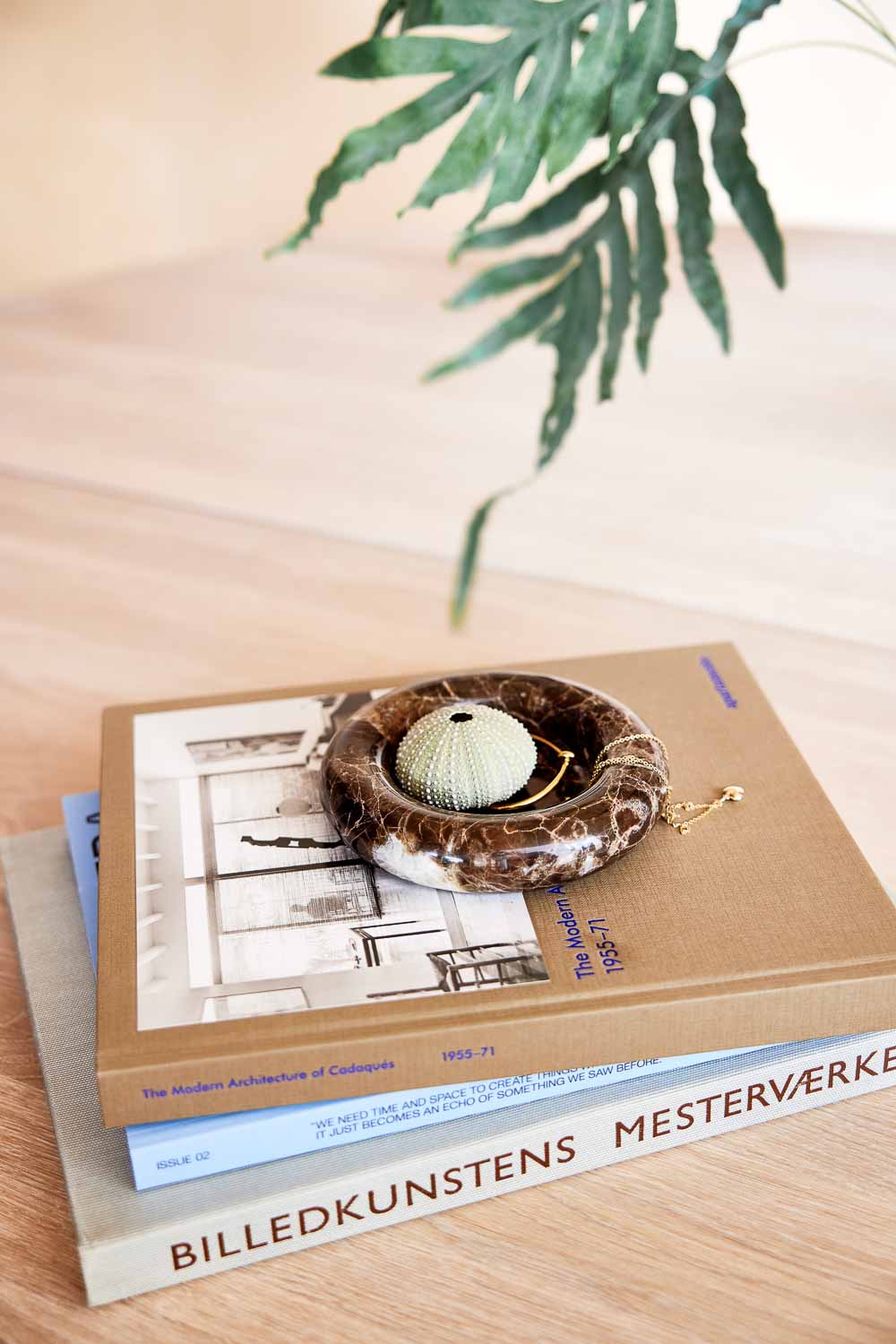 OYOY LIVING Savi Marble Candleholder - Large Candleholder