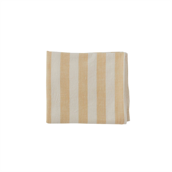 OYOY LIVING Striped Tablecloth - 260x140 cm Tablecloth 805 Vanilla