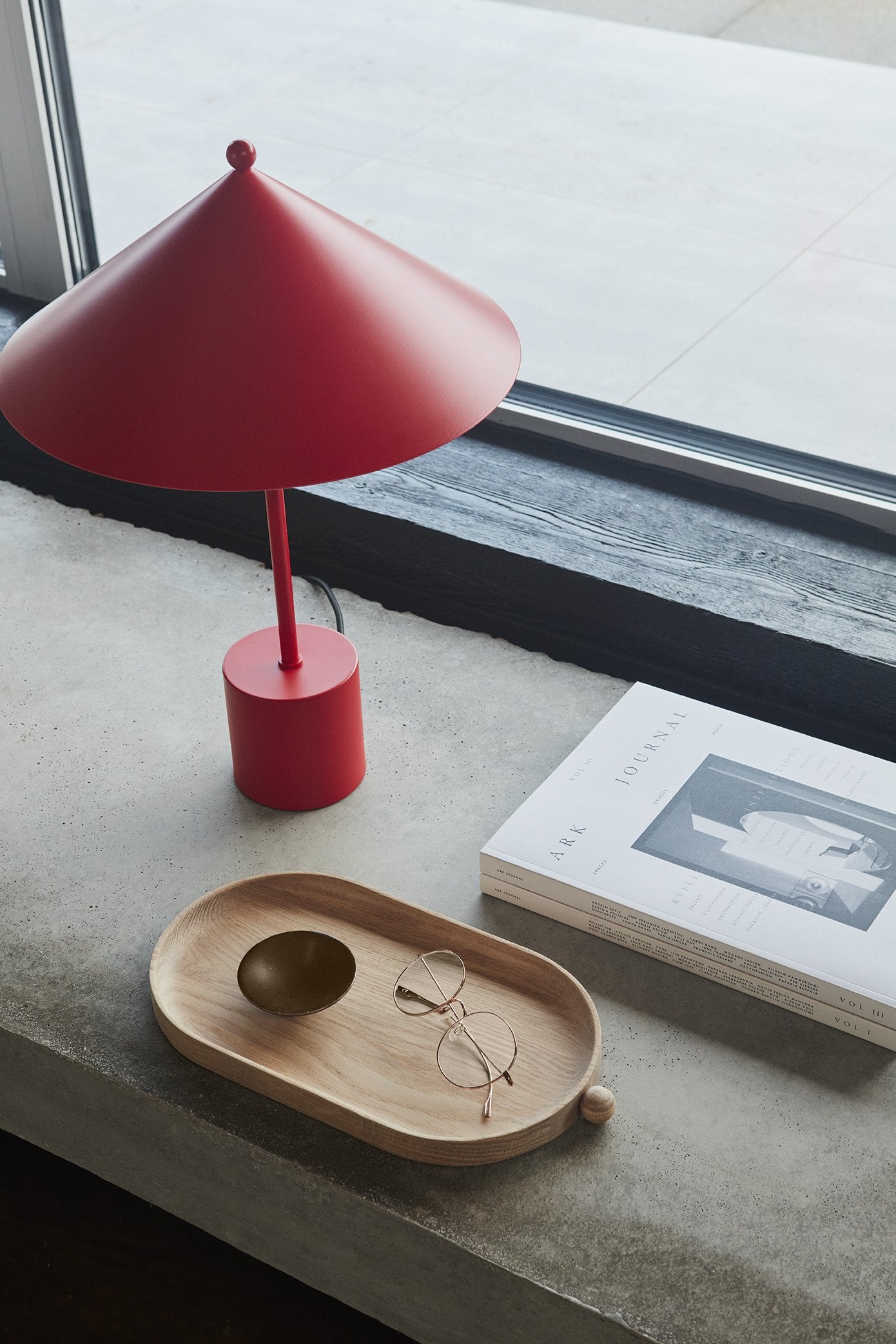 OYOY Living Design - OYOY LIVING Table Lamp Kasa - Cherry Red Table Lamp 405 Cherry Red