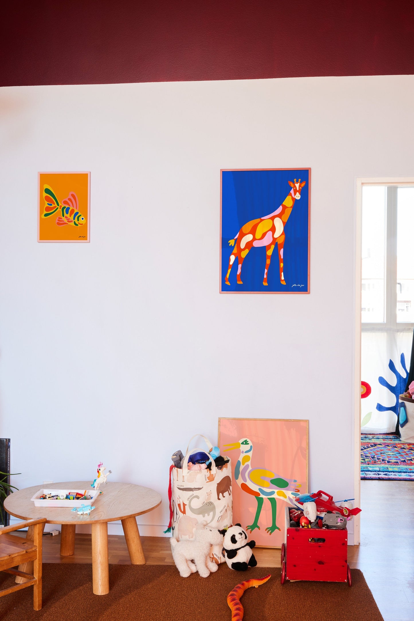 Giraffe 50x70