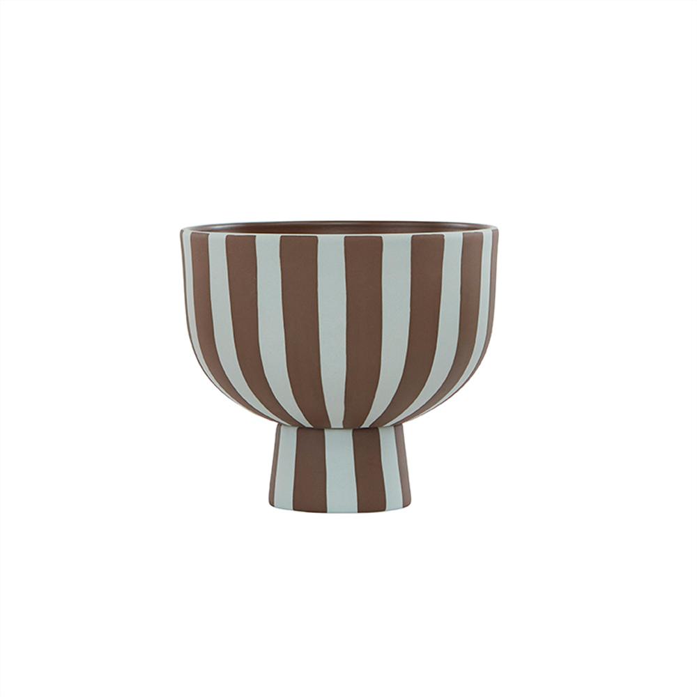 OYOY Living Design - OYOY LIVING Toppu Bowl Vase 608 Dusty Blue / Choko