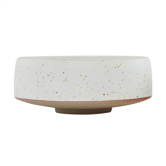 OYOY Living Design - OYOY LIVING Hagi Bowl - Large Dining Ware 101 White / Light Brown