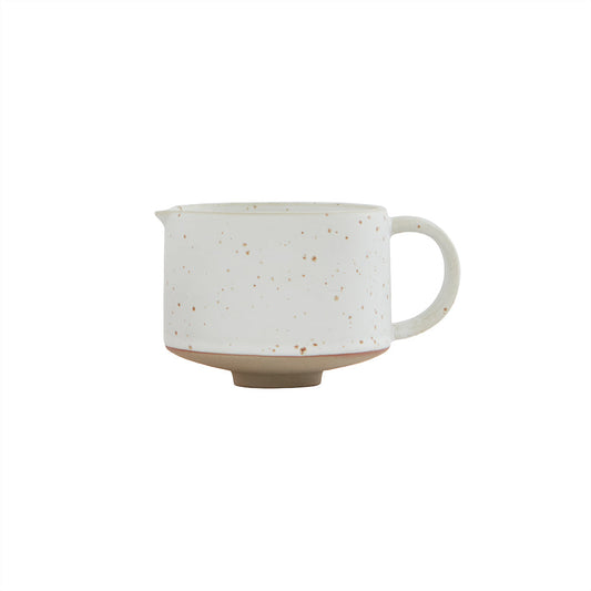 OYOY Living Design - OYOY LIVING Hagi Milk Jug Dining Ware 101 White / Light Brown