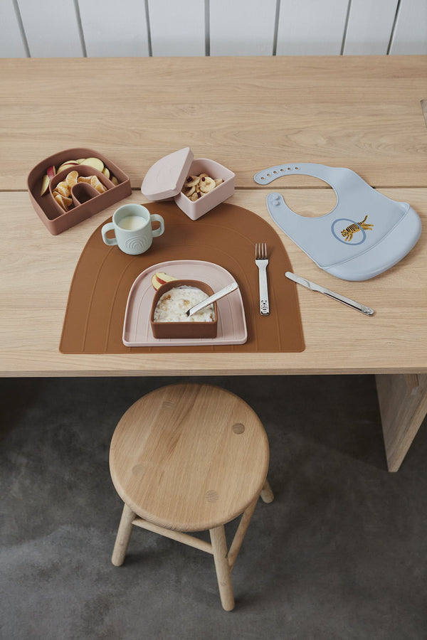 OYOY Living Design - OYOY MINI Rainbow Plate & Bowl Dining Ware 309 Choko / Vanilla