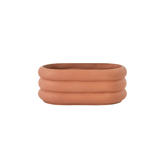 OYOY LIVING Awa Pot Outdoor - Extra Long Pot 911 Terracotta