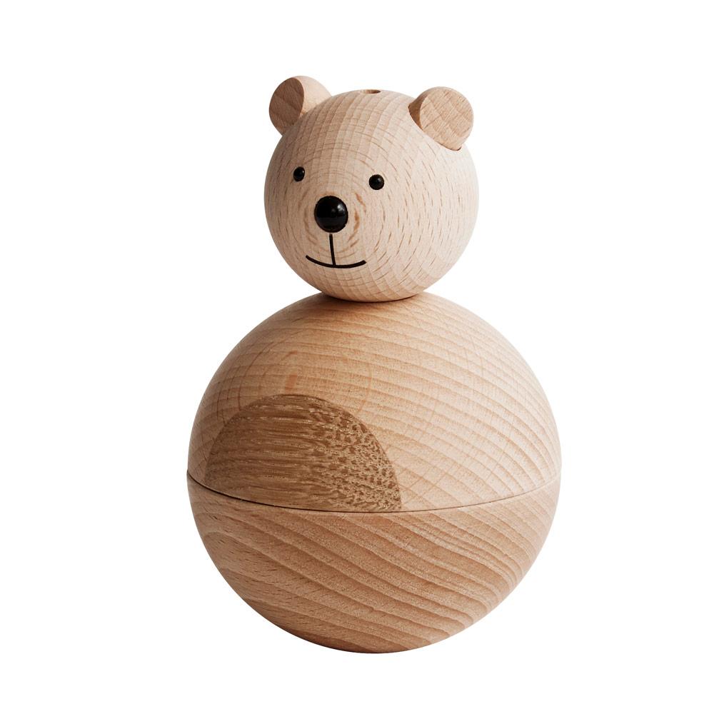 OYOY Living Design - OYOY LIVING Bear Nature Wooden Animal 901 Nature