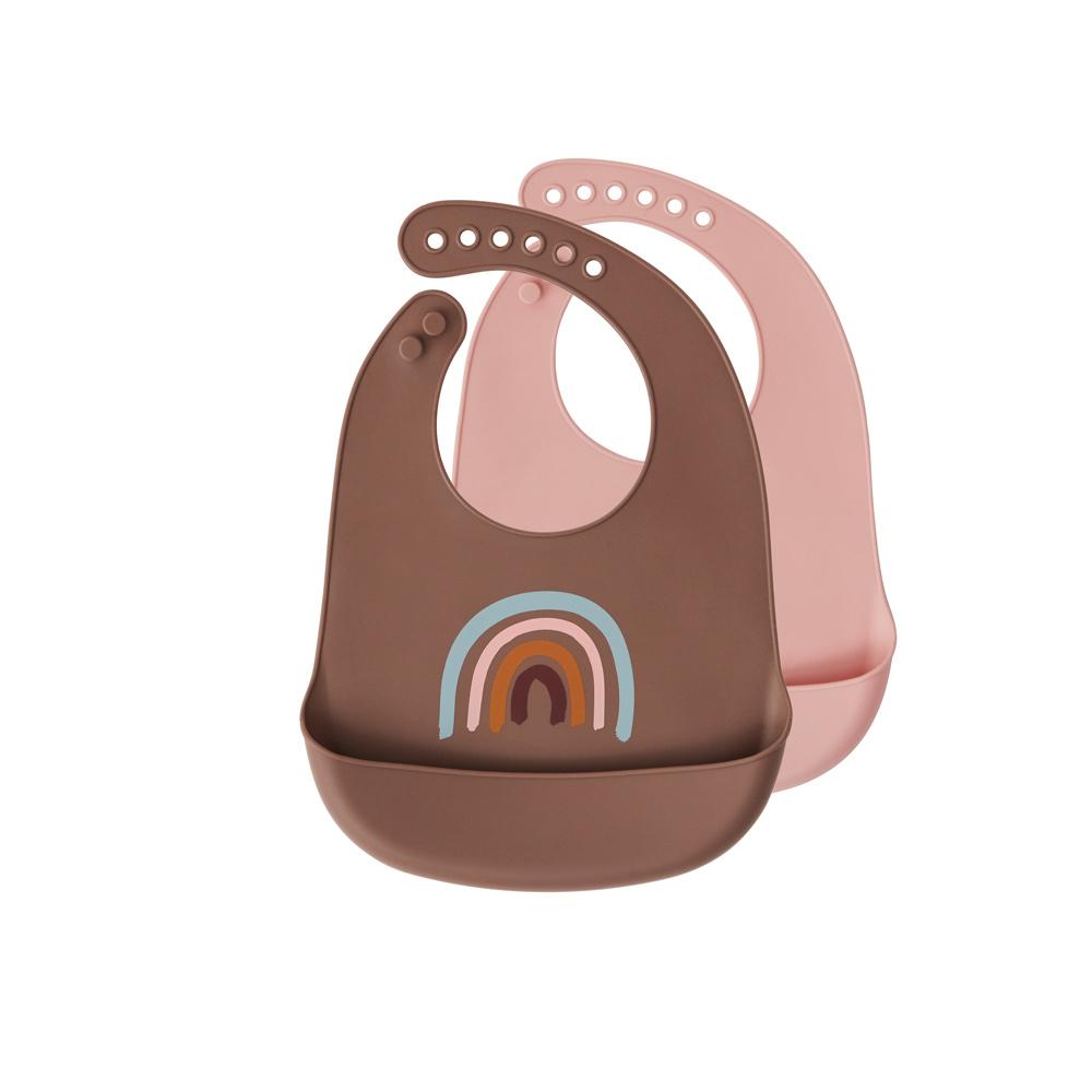 OYOY Living Design - OYOY MINI Bib Rainbow, Set of 2 Apron 301 Brown