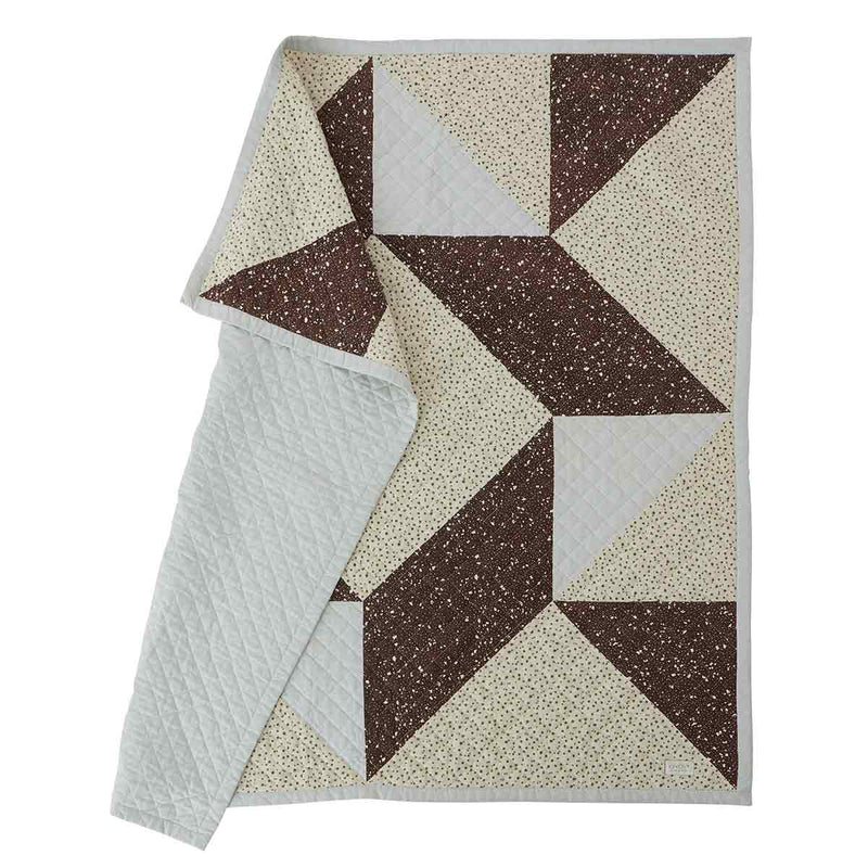 OYOY MINI Blanket Aya Quiltet Plaid 908 Multi