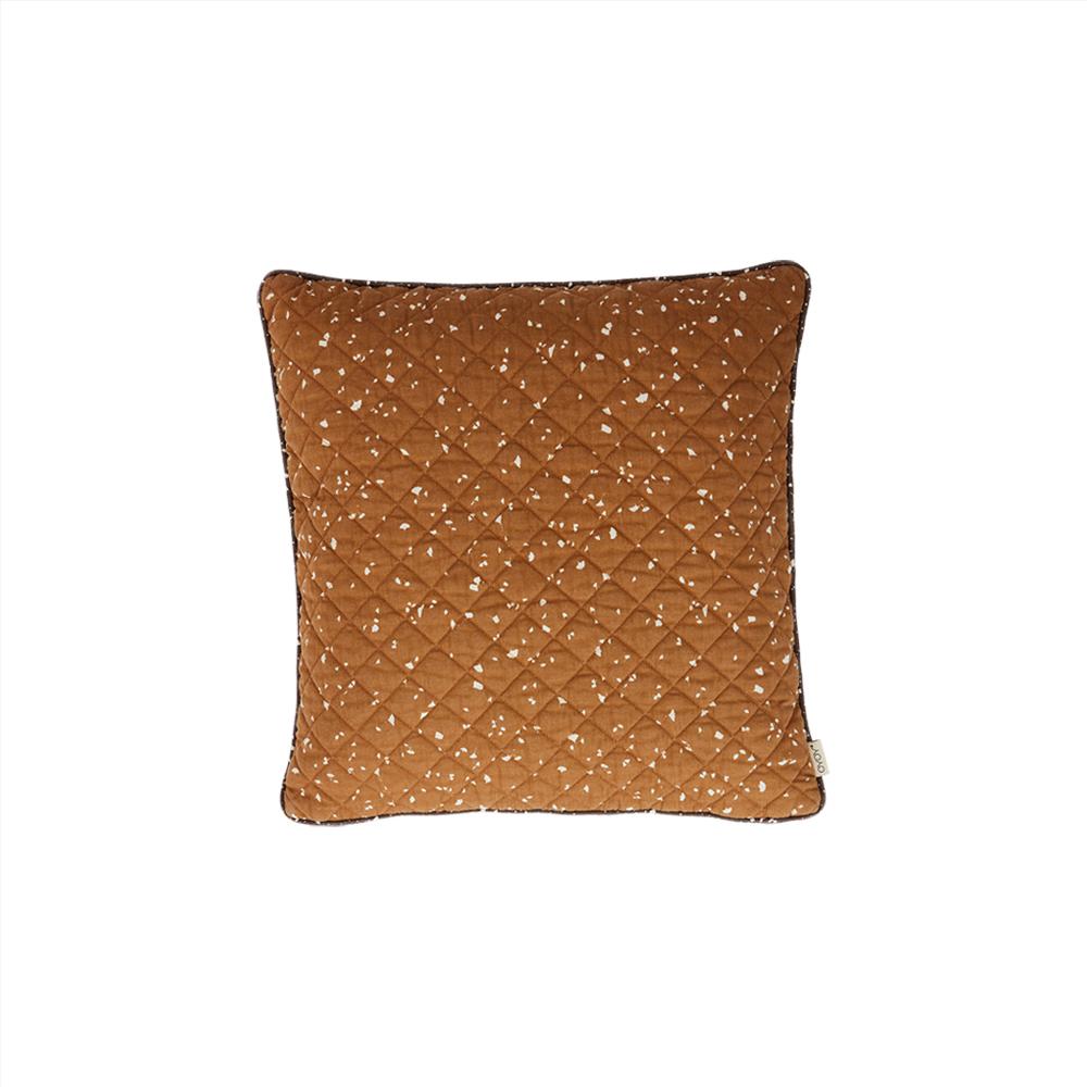 OYOY Living Design - OYOY LIVING Cushion Aya Quilted Cushion 307 Caramel / Blue