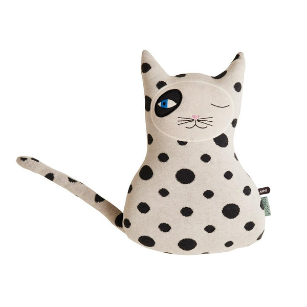 OYOY Living Design - OYOY MINI Cat Zorro Cushion Soft Toys 101 White