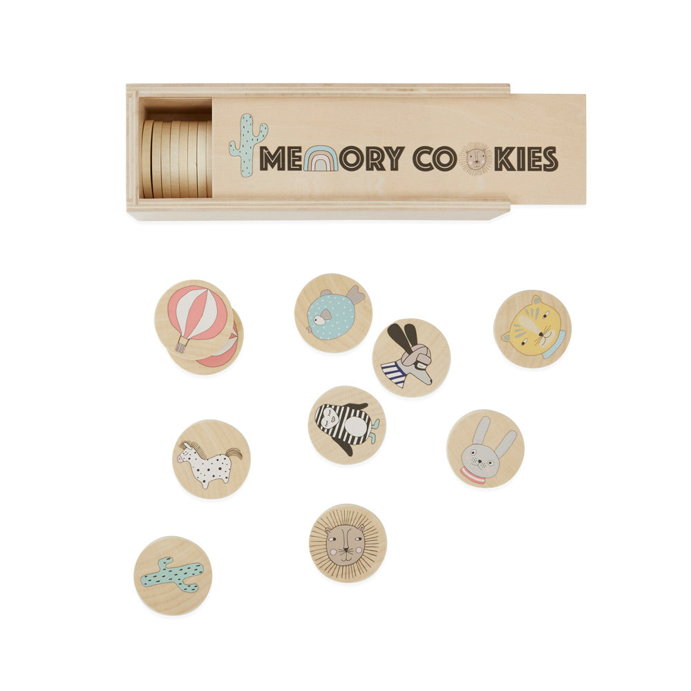 OYOY Living Design - OYOY MINI Cookies - Memory Game Wooden Toy 901 Nature