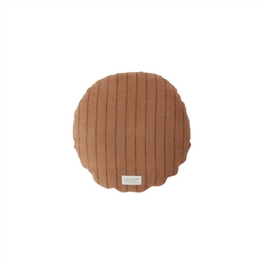 OYOY Living Design - OYOY LIVING Cushion Kyoto Round Cushion 308 Dark Caramel