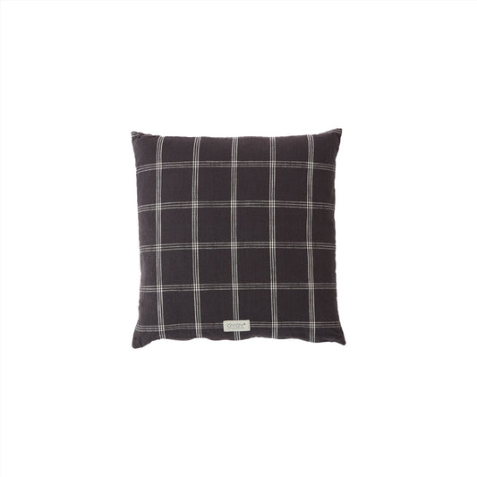 OYOY Living Design - OYOY LIVING Cushion Kyoto Square Cushion 201 Anthracite