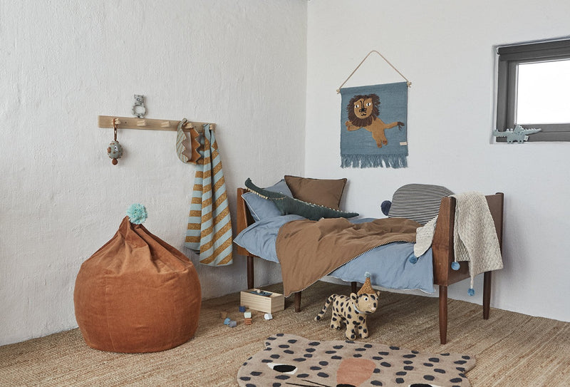 OYOY Living Design - OYOY MINI Darling Cushion - Baby Elvis Leopard Soft Toys 908 Multi
