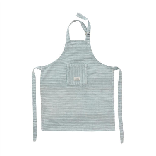 OYOY Living Design - OYOY MINI Apron for Kids - Gobi Mini Apron 101 White / Dusty Blue