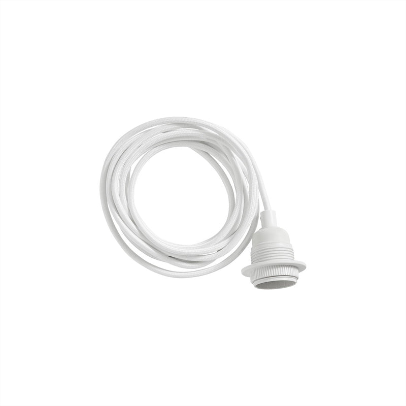 OYOY LIVING Fabric cord with socket Accessories - LIVING