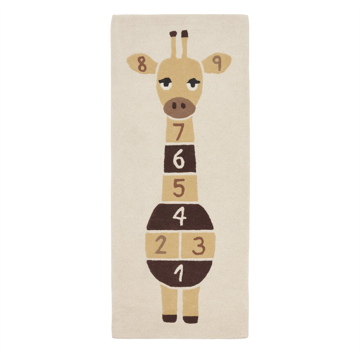 OYOY MINI Giraffe Hopscotch Rug Rug