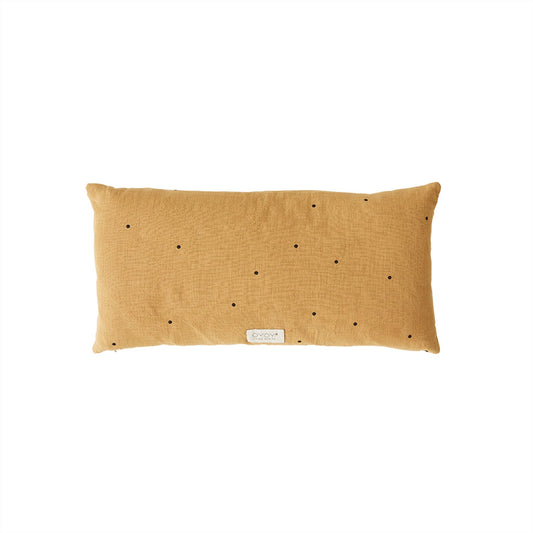 OYOY LIVING Kyoto Dot Cushion Long Cushion 304 Curry