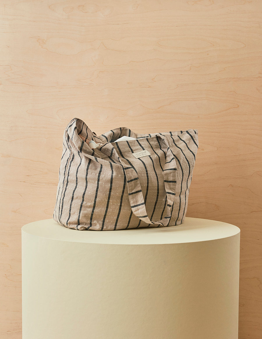 OYOY LIVING Kyoto Beach Bag Bag 306 Clay