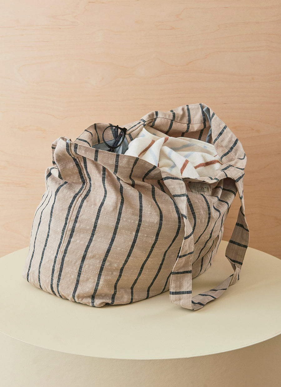 OYOY LIVING Kyoto Beach Bag Bag 306 Clay