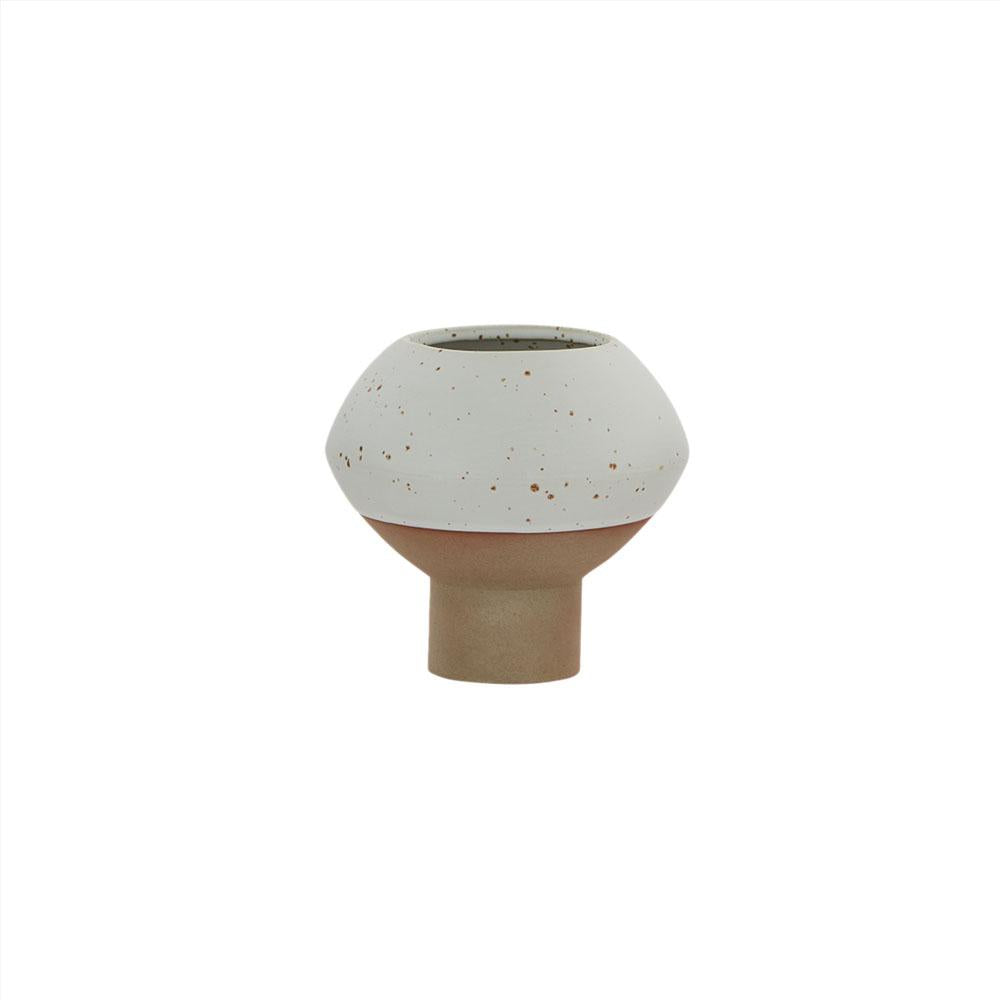 OYOY Living Design - OYOY LIVING Vase Hagi Mini Vase 101 White / Light Brown