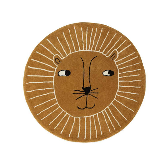 OYOY Living Design - OYOY MINI Lion Rug Rug 307 Caramel