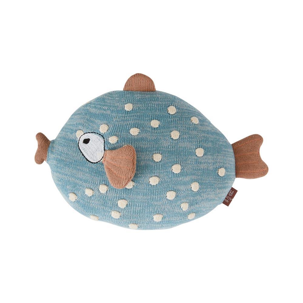 OYOY Living Design - OYOY MINI Little Finn Cushion Soft Toys 601 Blue