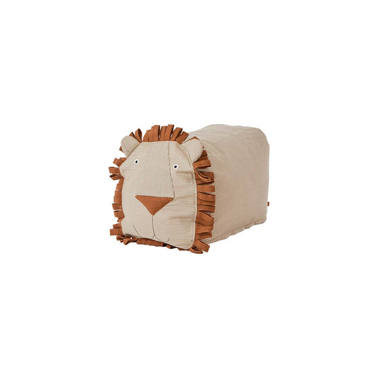 OYOY MINI Lobo Lion BeanBag Pouf 307 Caramel