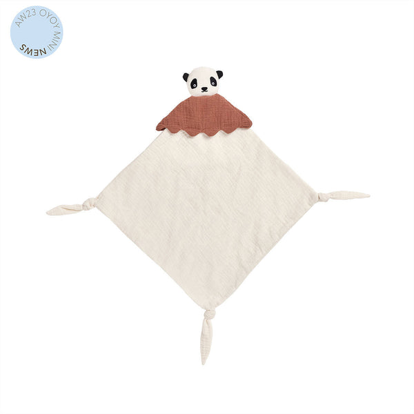 OYOY MINI Lun Lun Panda Cuddle Cloth Muslin 102 Offwhite