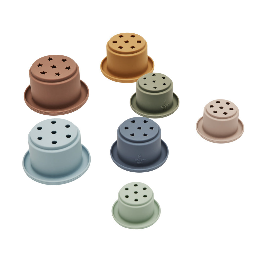 Tawa Silicone Stacking Cups