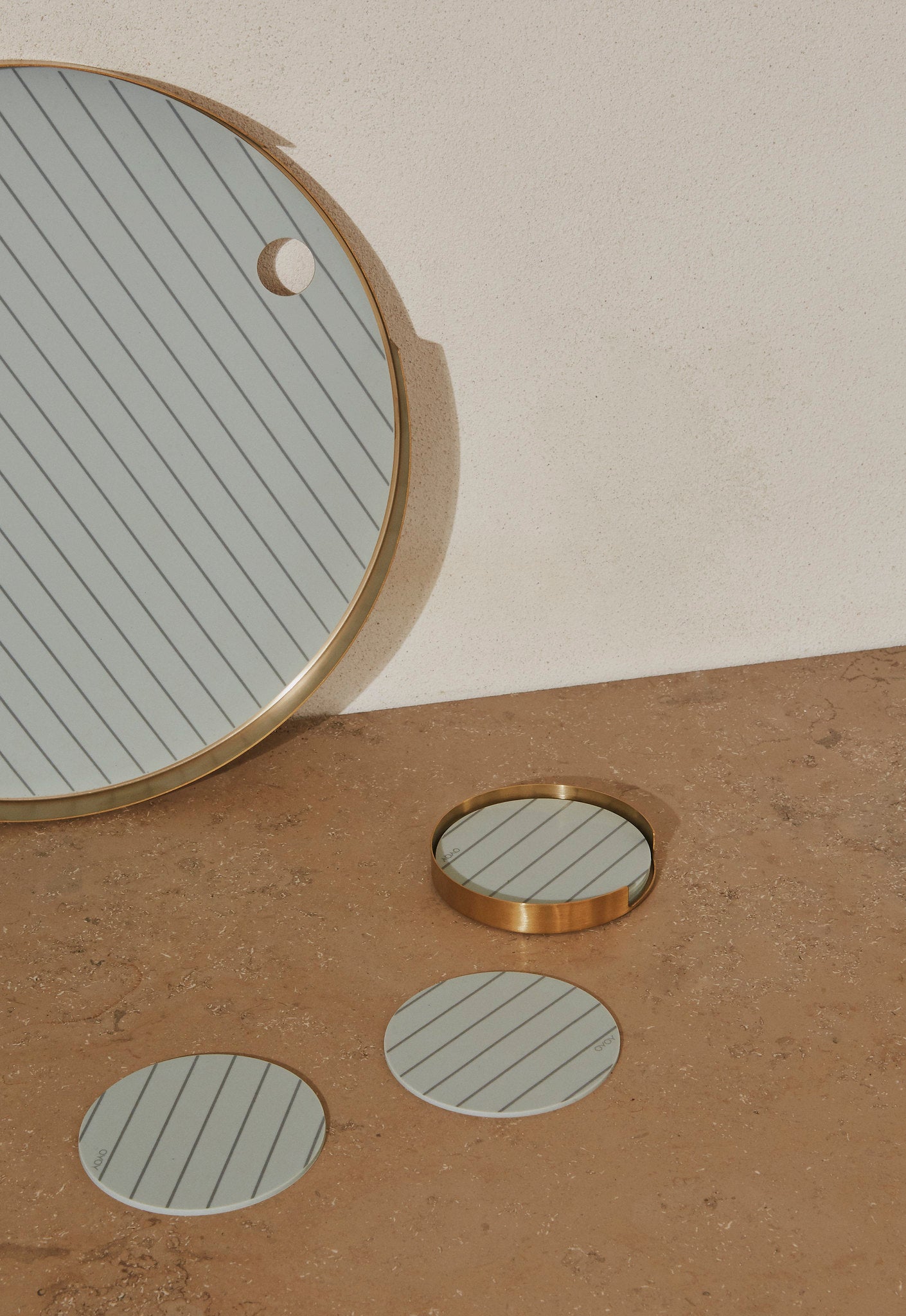 OYOY Living Design - OYOY LIVING Oka Tray Tray 904 Brass