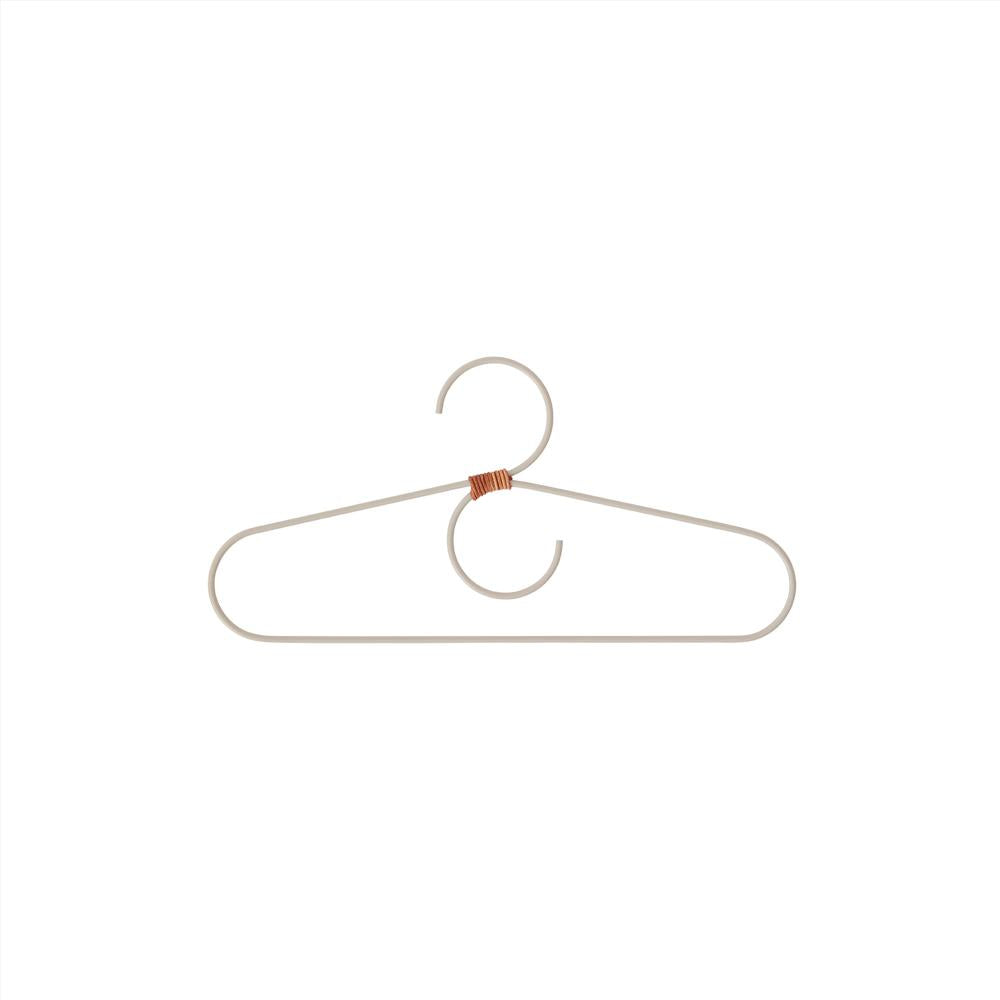 OYOY Living Design - OYOY MINI Hanger for kids - Tiny Fuku - 2 Pcs/Pack Hanger 306 Clay