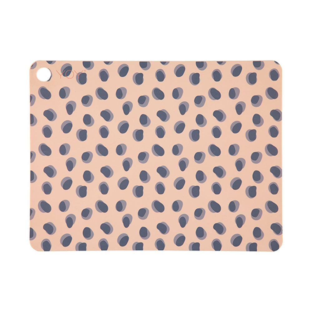 OYOY Living Design - OYOY LIVING Placemat Leopard Dots - 2 Pcs/Pack Placemat 302 Camel