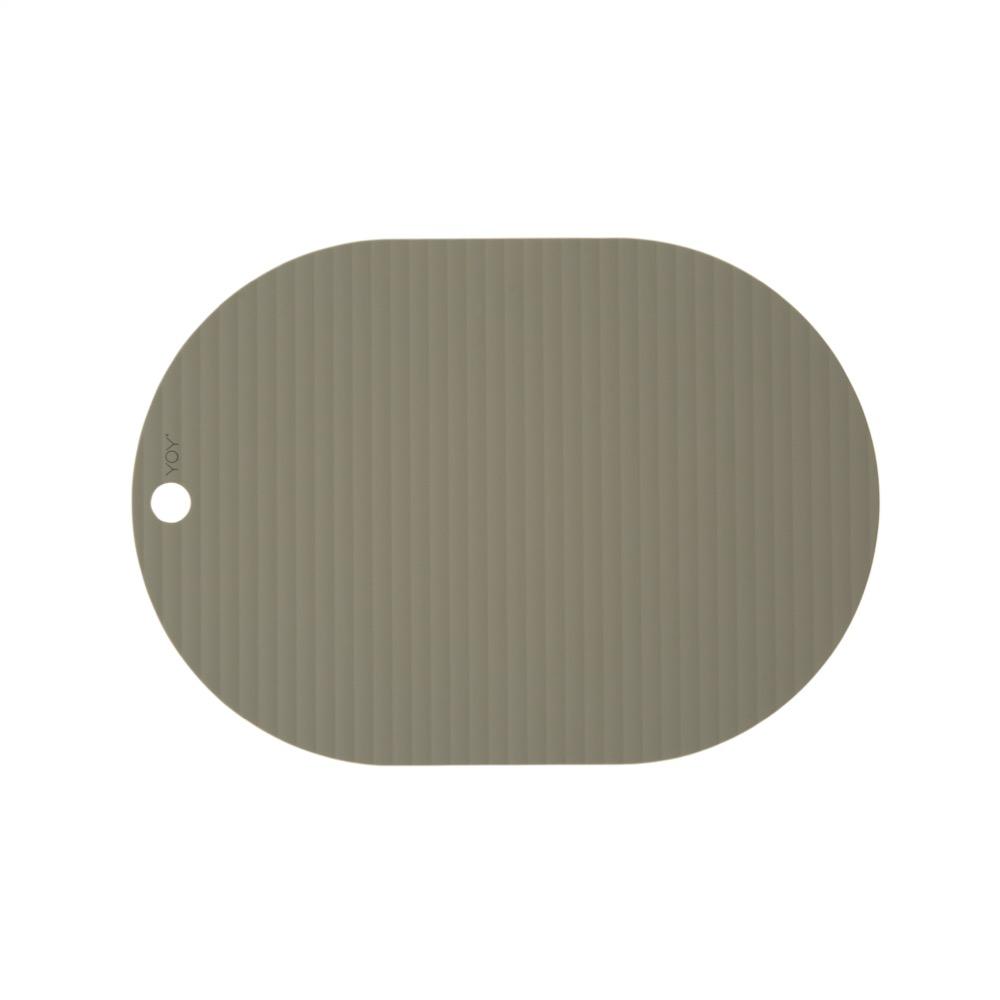 OYOY Living Design - OYOY LIVING Ribbo Placemat - 2 Pcs/Pack Placemat 706 Olive