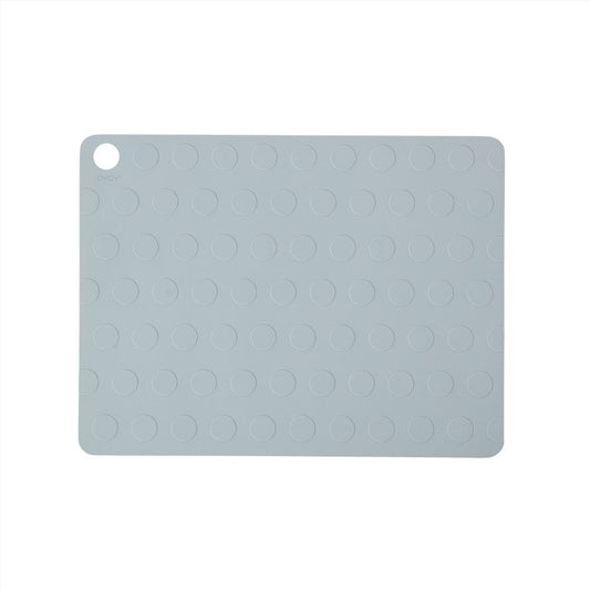 OYOY Living Design - OYOY LIVING Placemat Dotto - 2 Pcs/Pack Placemat 603 Pale Blue